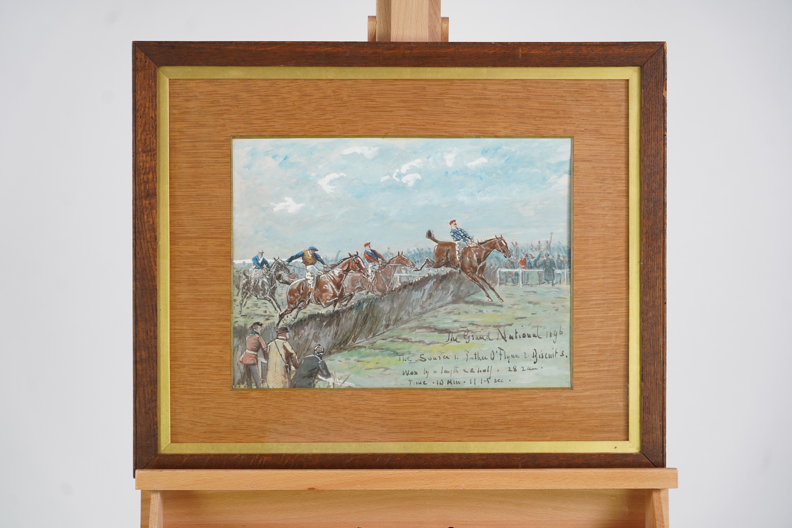 George Finch Mason (1850-1915), 'The Grand National, 1896'